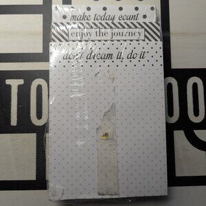 3 Notepads - New in Plastic - 8inx4.5in and 2 sizes smaller!